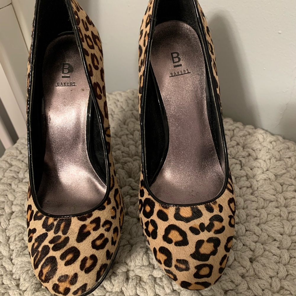 Leopard Print Heels - image 1